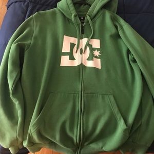 DC zip-up hoodie